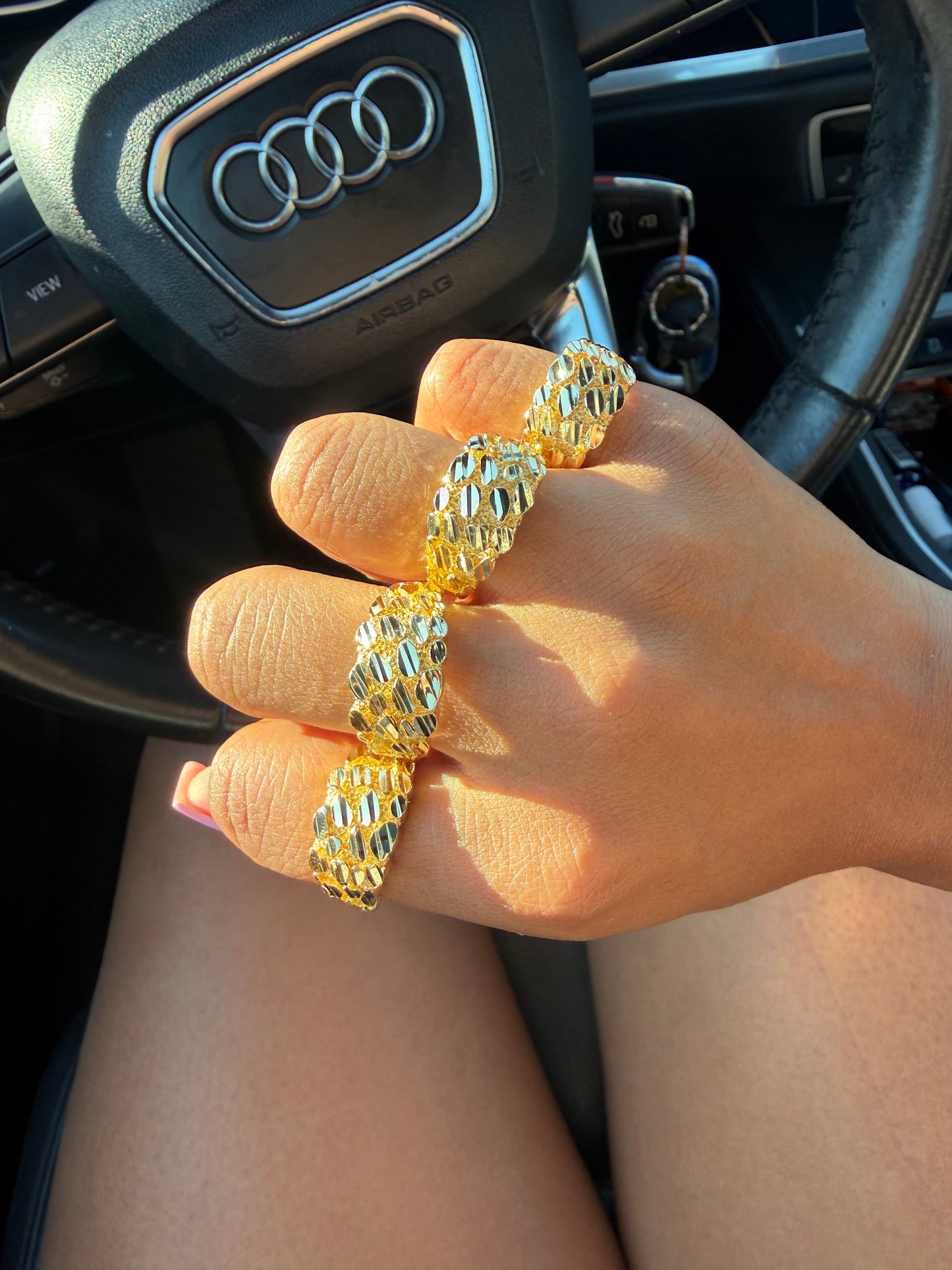 Unisex Nugget Ring