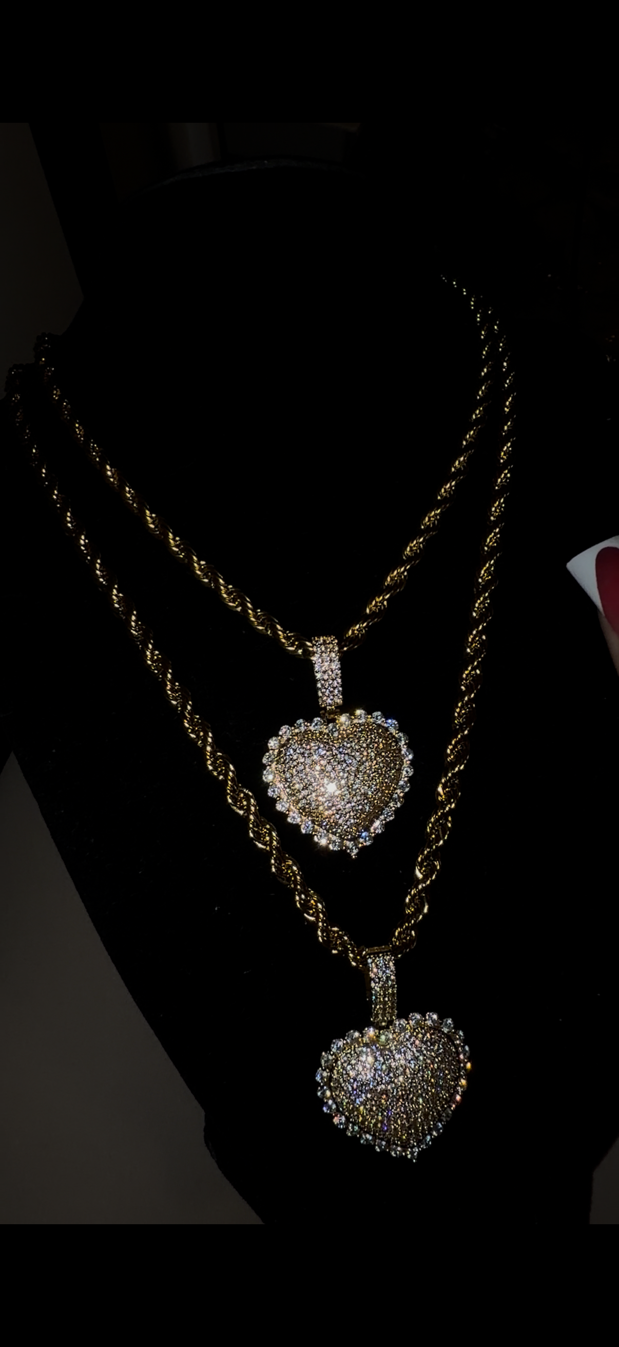 Heart Glacier Necklace