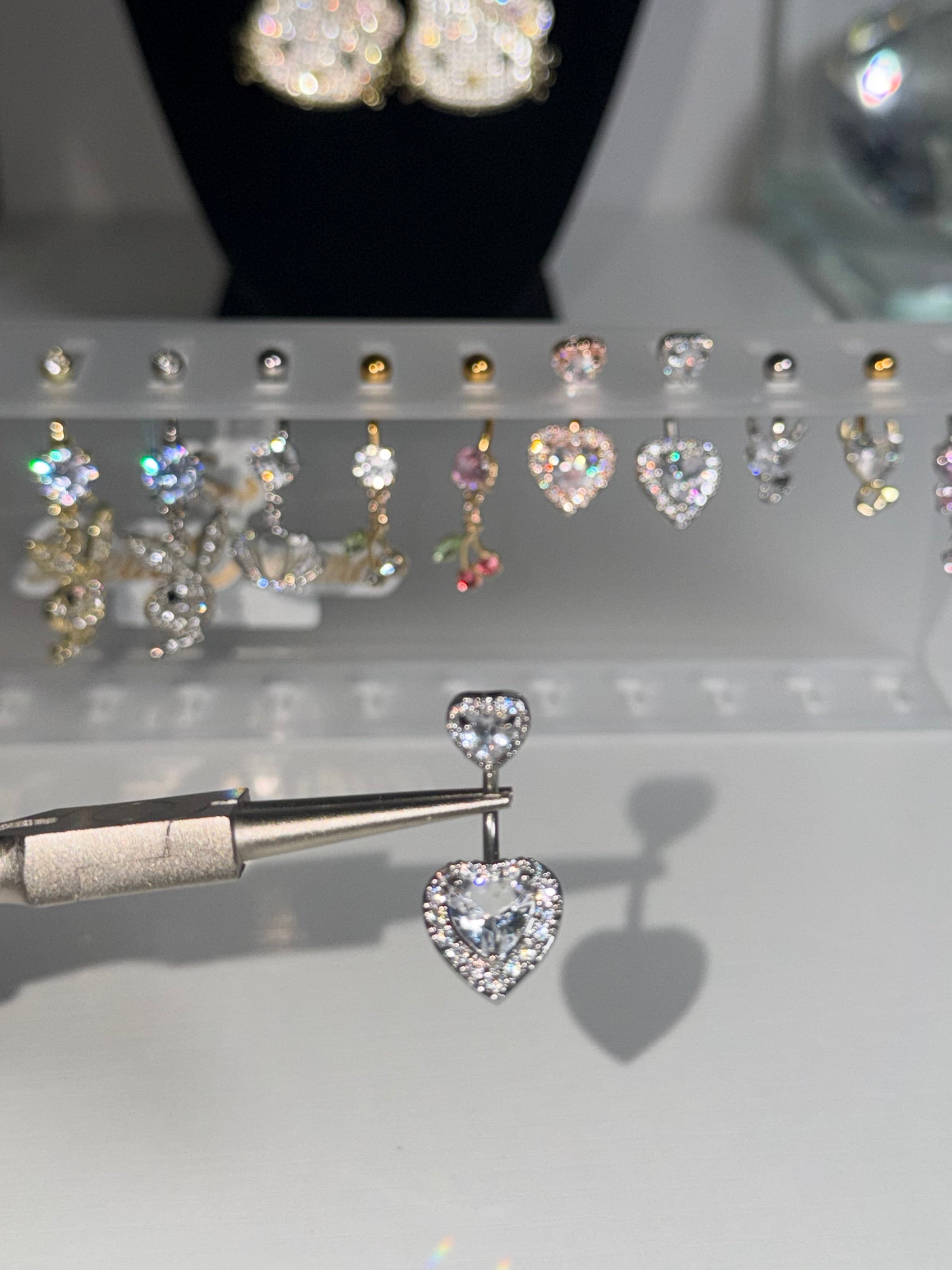 Double Heart Belly Ring