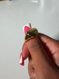 Jumbo Heart Custom Ring