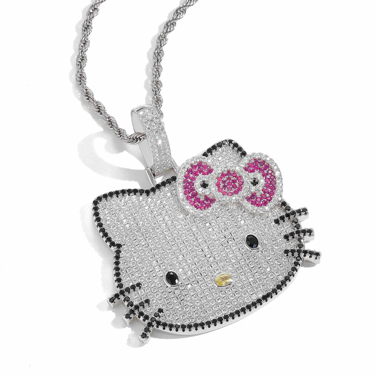 Icy Kitty Necklace