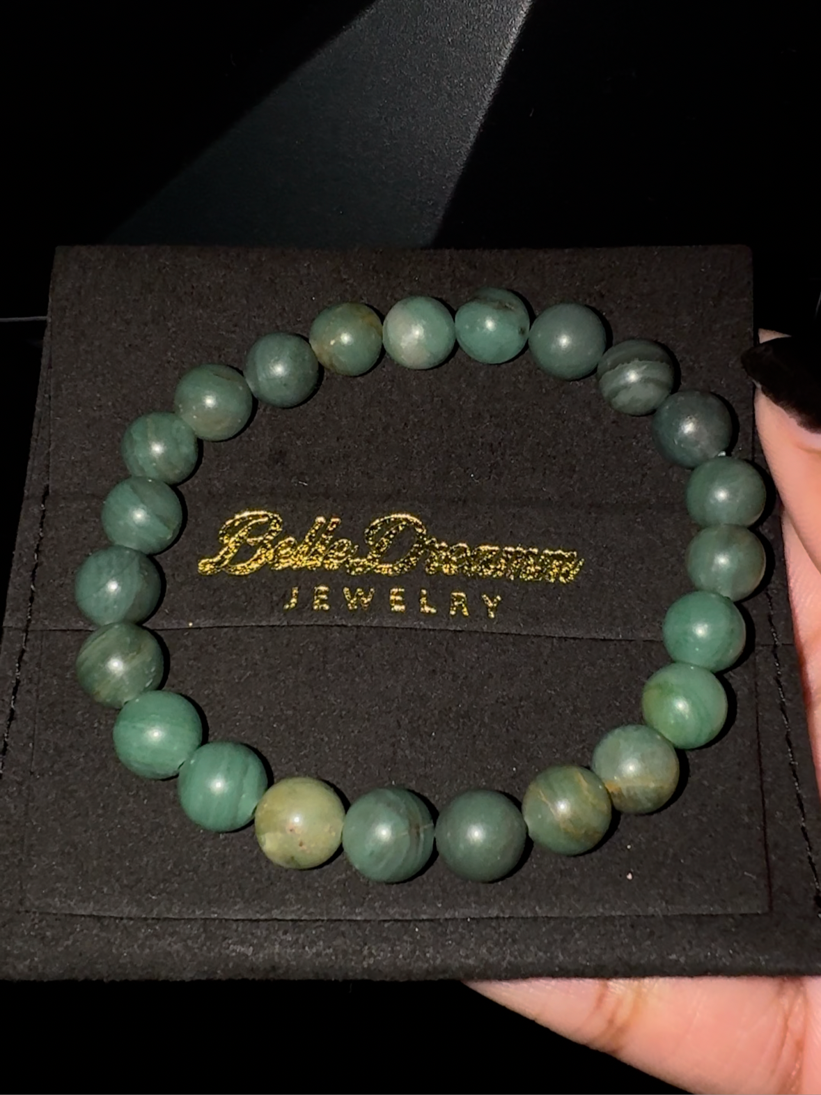 African Jade Crystal Bracelet