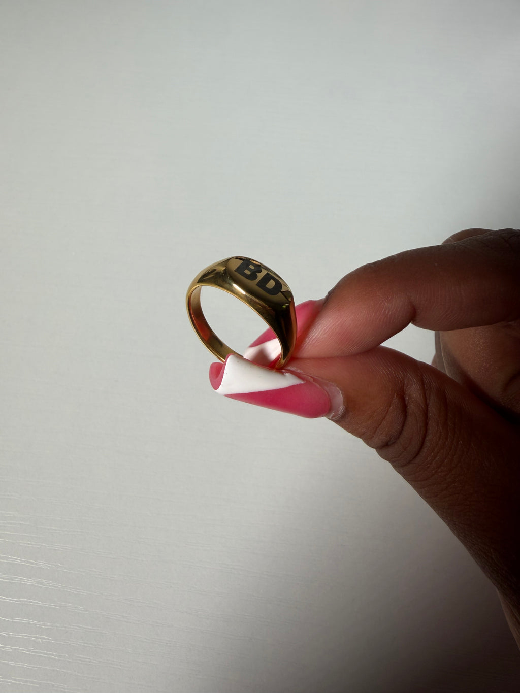 Initial Custom Ring
