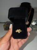 Nugget Heart Ring