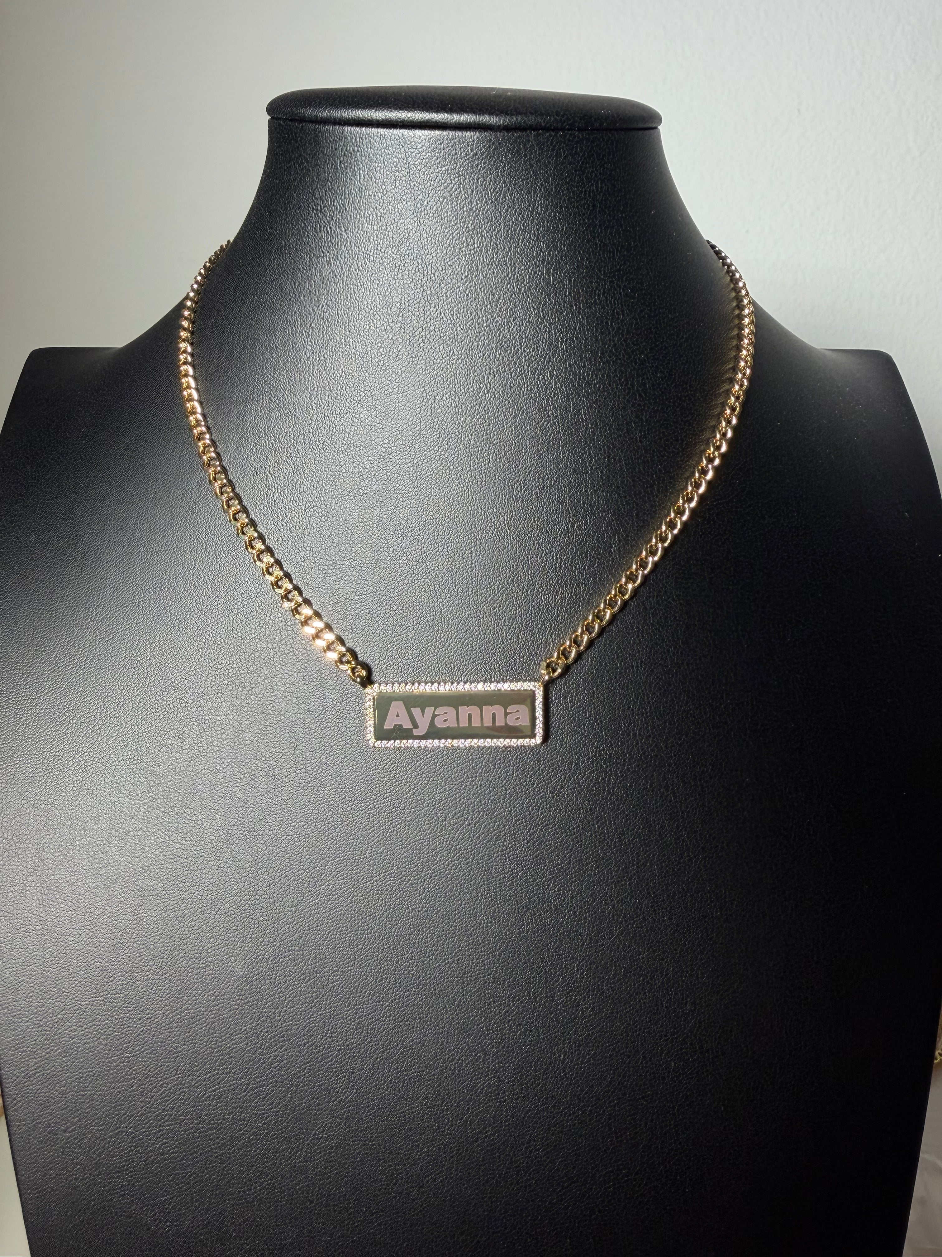 Flawless Custom Name Necklace