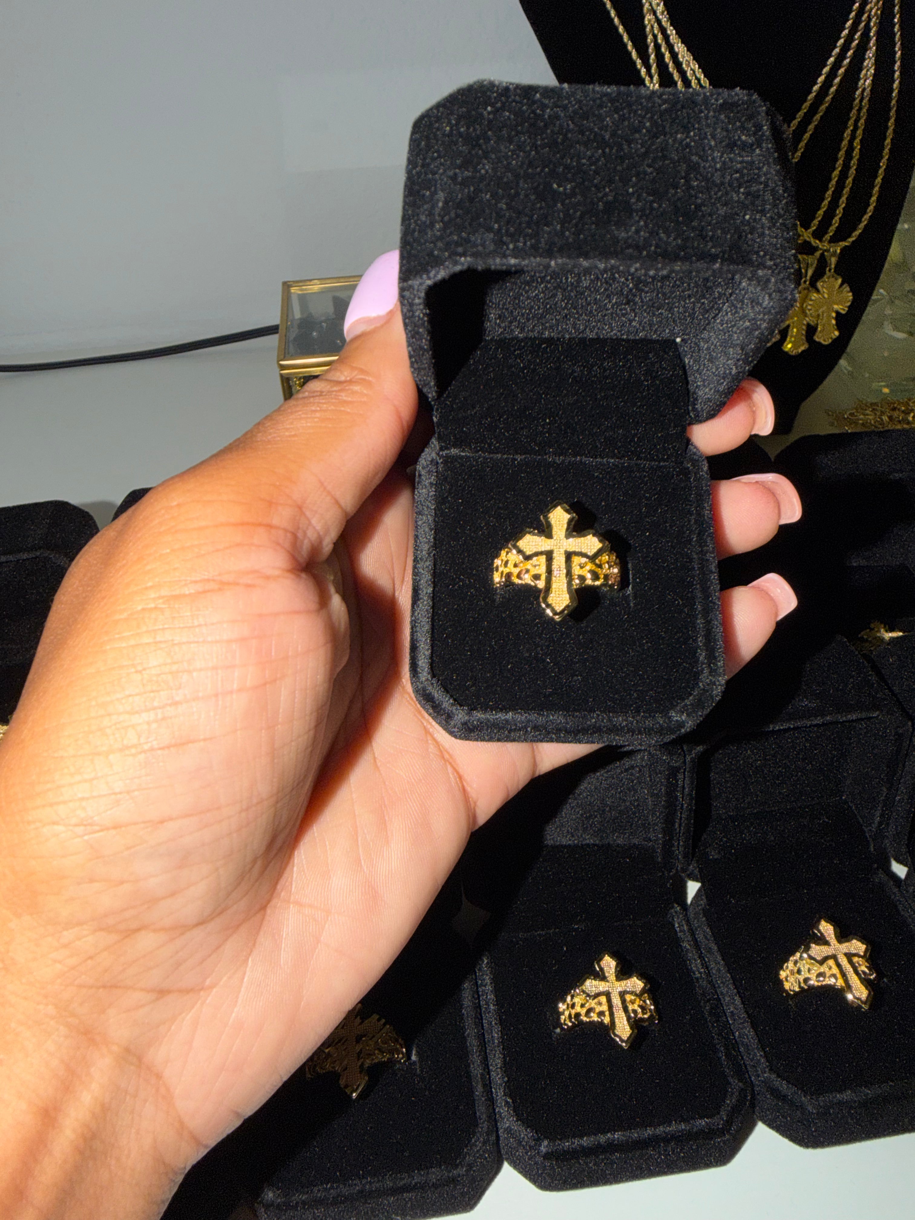 Faith Unisex Cross Ring