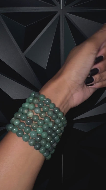 African Jade Crystal Bracelet