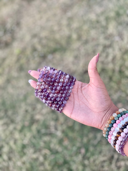 Purple Phantom Crystal Bracelet