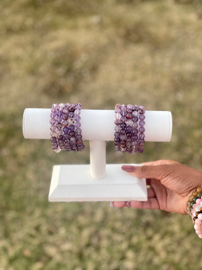 Purple Phantom Crystal Bracelet