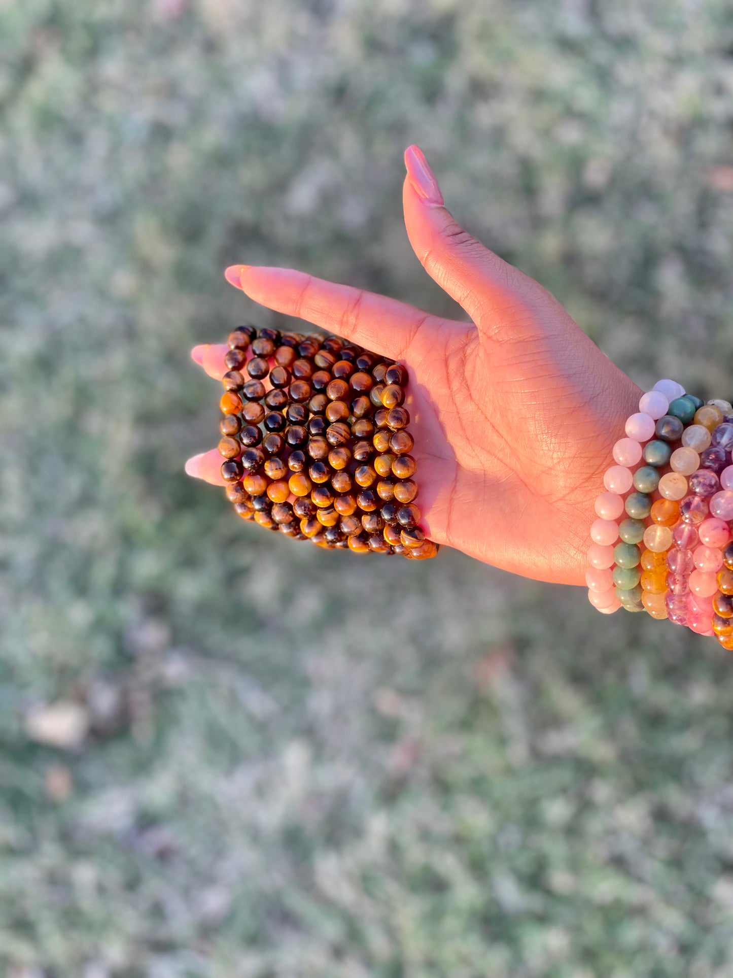 Yellow Tiger’s Eye Crystal Bracelet