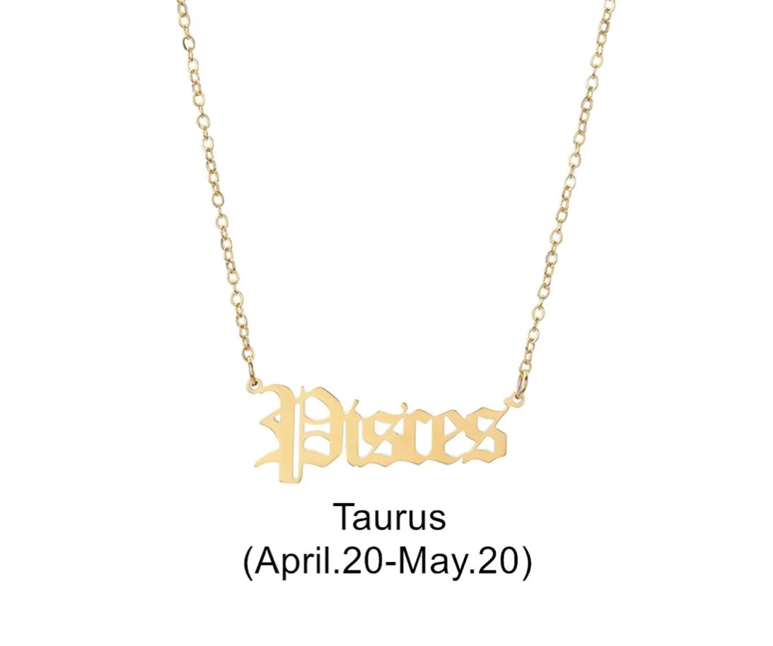 Luxurious Astrological Necklace